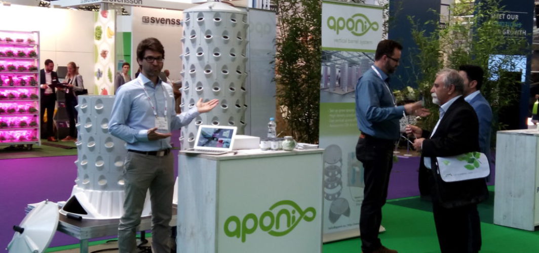 Aponix booth at GreenTech 2016 in Amsterdam