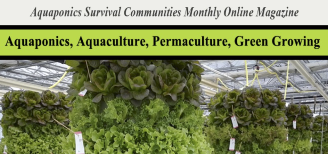 Title Page and Article in ASC Aquaponics Magazine