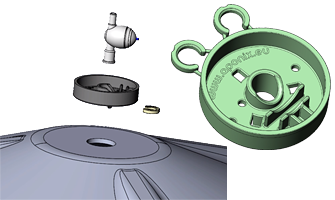 Netafim-aponix Drip Stop Adapter