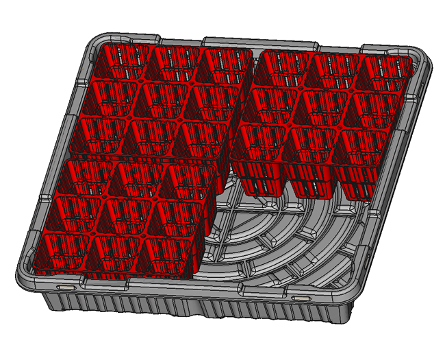 Young Plant Tray Set – Microgreens, Soilless and Substrate