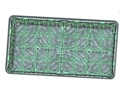 Preview: 4x4 Soilless Netpot Inlay for Trays - Image 3